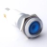 CML Innovative Technologies Blue LED Panel Mount Indicator 14 mm M14 Hole IP67 24V AC/DC 9A 19272357