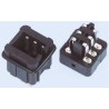 HARTING Heavy Duty Power Connector Insert Male, 10A, 50V, 6 Contacts, STAF Series 09700062812