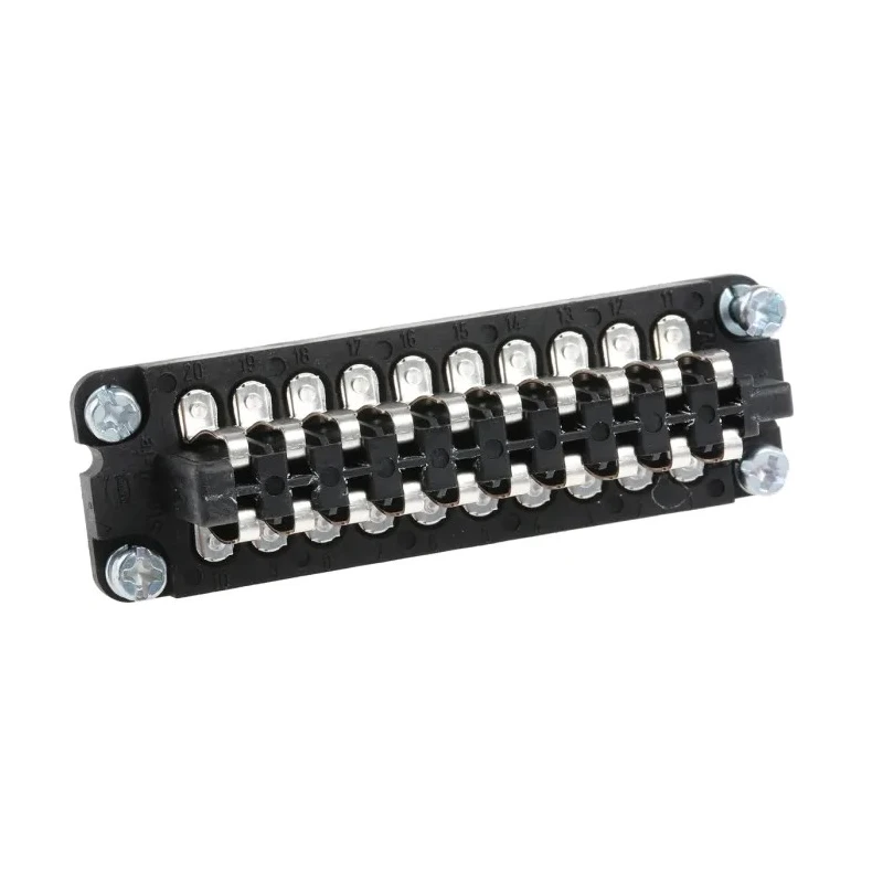 HARTING Heavy Duty Power Connector Insert 10A STAF Series Female 20 Contacts 0970020281701 / 09700202817