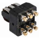 HARTING Heavy Duty Power Connector Insert, 10A Current Rating, 50V Voltage, STAF Series Female, 6 Contacts 09700062813