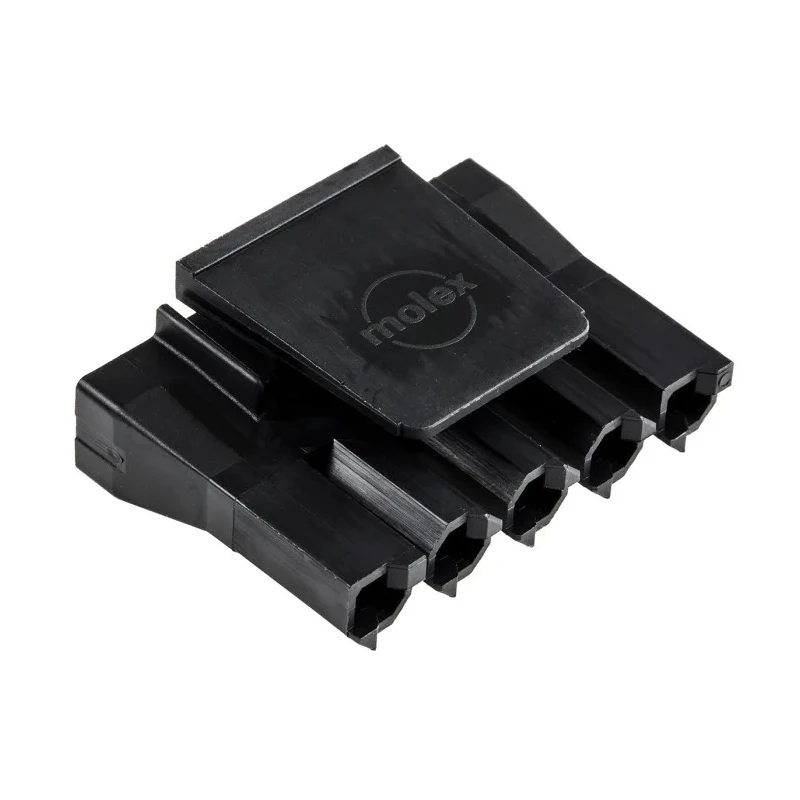 Molex Sabre Female Connector Housing 7.49 mm Pitch 5 Way 1 Row Straight Nylon Cable Mount 44441-2005