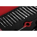 Dormer 19-Piece HSS Thread Tap & Die Set, M5 - M12 Taps, M5 - M12 Dies L1204M
