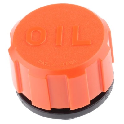 Elesa Hydraulic Breather Cap 31 mm Diameter G Thread Size, Polyamide Based Technopolymer Cap, Model 53901