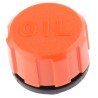 Elesa Hydraulic Breather Cap 31 mm Diameter G Thread Size, Polyamide Based Technopolymer Cap, Model 53901