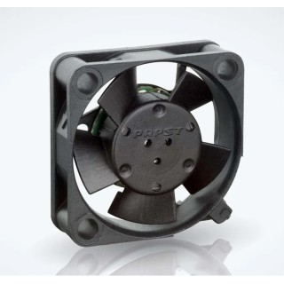 ebm-papst 250 Series Compact 25 mm x 25 mm x 8 mm Axial Fan, 5V DC, 600 mW Power, 120 mA Current, 4.6 m³/h Airflow, IP IP20