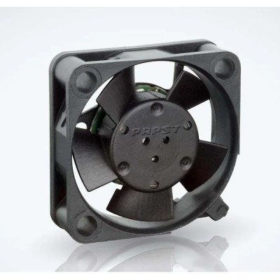 ebm-papst 250 Series Compact 25 mm x 25 mm x 8 mm Axial Fan, 5V DC, 600 mW Power, 120 mA Current, 4.6 m³/h Airflow, IP IP20