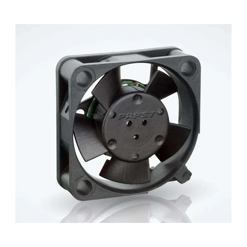 ebm-papst 250 Series Axial Fan 12V DC 3.4 m³/h 450 mW 42 mA Max IP20 Sleeve Bearing Rectangular Frame 25mm x 25mm x 8mm IP20 