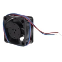 ebm-papst 400 Series Sleeve Bearing DC Axial Fan 12V dc, 1.6 W, 133 mA Max, 13.5 m³/h Airflow, IP20, 40x40x20 mm IP20