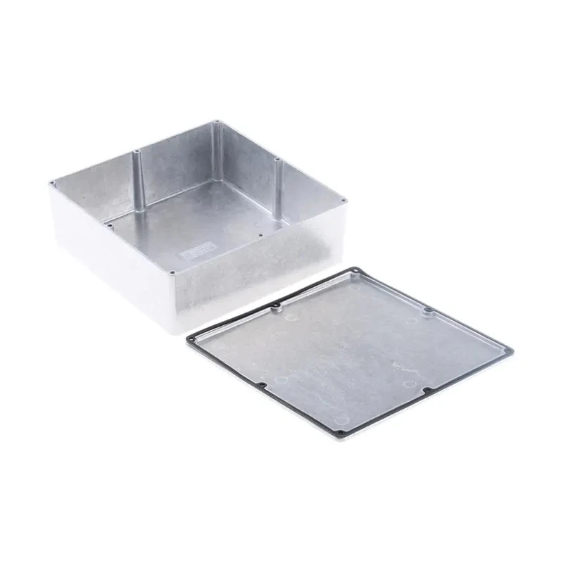 Hammond 1590 Series Die Cast Aluminium Enclosure IP65 Rated 67 mm x 188 mm x 188 mm 1590WF