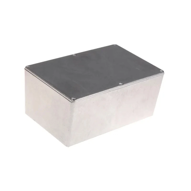 Hammond 1590 Series Natural Lid Die Cast Aluminium Enclosure IP65 80.3 mm x 188 mm x 120 mm 1590WE