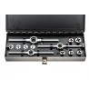 RS PRO 12-Piece High Speed Steel Die Set, Metric Thread Standard, M3 - M12 Sizes, DIN 223, Germany 364-3723