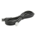 Decelect SPE Cat5 Ethernet Cable, Black, 3 m Length, F/UTP PVC Jacket, Terminated 