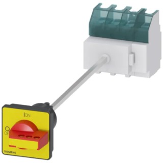 Siemens 4-Pole Panel Mount Non-Fused Switch Disconnector IP65, 63A, 22kW, SENTRON 3LD 