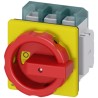 Siemens 3-Pole Panel Mount Non-Fused Switch Disconnector IP65 63A 22kW SENTRON 3LD