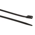 HellermannTyton Cable Tie, 535 mm Length x 9 mm Width, Black Polyamide 66, UV-Resistant, Halogen 112-53060 PE530-PA66HSW-BK