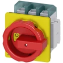 Siemens 3-Pole Panel Mount Non-Fused Switch Disconnector IP65, 125A, 45 kW, 3LD Series 
