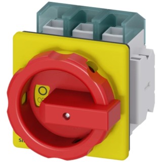 Siemens 3-Pole Panel Mount Non-Fused Switch Disconnector IP65, 125A, 45 kW, 3LD Series 