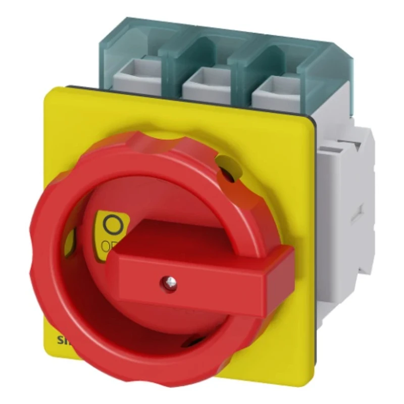 Siemens 3-Pole Panel Mount Non-Fused Switch Disconnector IP65, 125A, 45 kW, 3LD Series 