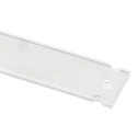 HellermannTyton Label Holder for Cable Tie Style Cable Markers Polyethylene Material 525-13703 HC12-70-PEUV-CL