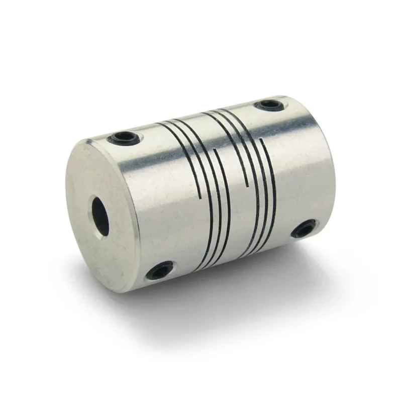 Ruland Aluminium Flexible Shaft Coupler 31.75 mm Outside Diameter 12.7 mm Bore Size 44.45 mm Length Model FSR20-8-8-A