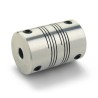 Ruland Aluminium Flexible Shaft Coupler 31.75 mm Outside Diameter 12.7 mm Bore Size 44.45 mm Length Model FSR20-8-8-A