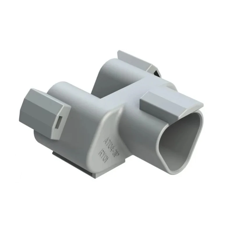 Amphenol Industrial AT Connecting Cable Male Grey Cable 3 Way Crimp Termination AT04-3P-RY01