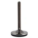 RS PRO M24 100 mm Diameter Stainless Steel Adjustable Foot with 1500 kg Static Load Capacity and 10° Tilt Angle 224-5806