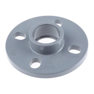 Georg Fischer Plastic Pipe Fitting Full Face Flange ABS Italy 729733110