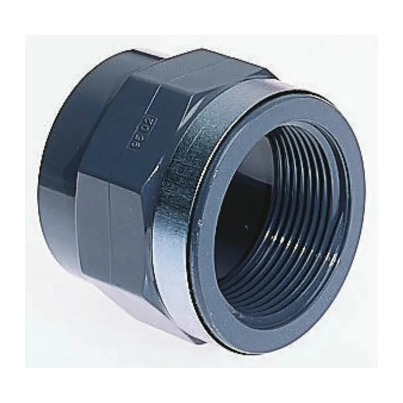 Georg Fischer Plastic Pipe Fitting Straight 3/4 in BSP Male Socket 3/4 in 3/4 in 729911007