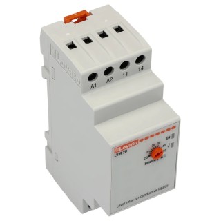 Lovato Electric Monitoring Relay SPDT-CO Contact, DIN Rail Mount, 220-240V AC, 8A, IP20/IP40 LVM20A240
