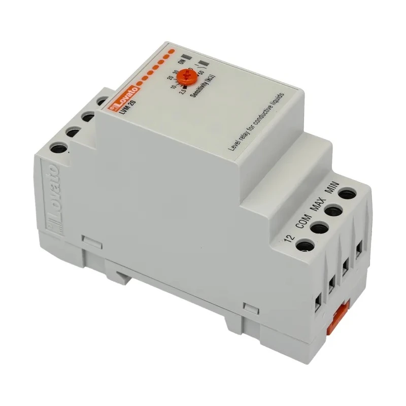 Lovato Electric Monitoring Relay SPDT-CO Contact, DIN Rail Mount, 220-240V AC, 8A, IP20/IP40 LVM20A240