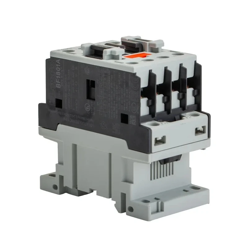 Lovato Electric Contactor 400V AC Coil, 3-Pole, 18 A Contact Current, 10 kW Power Rating, 1 NC, Model BF18 