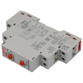 Lovato Electric Monitoring Relay SPDT-CO DIN Rail 24V AC 240V AC LVM25240