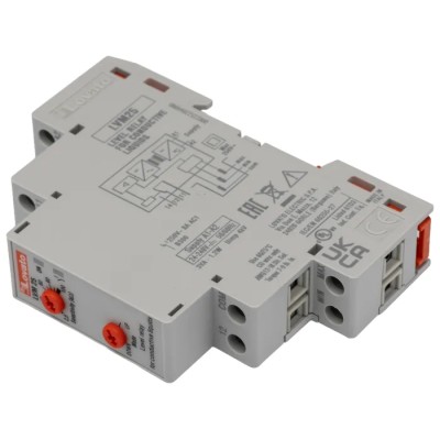 Lovato Electric Monitoring Relay SPDT-CO DIN Rail 24V AC 240V AC LVM25240