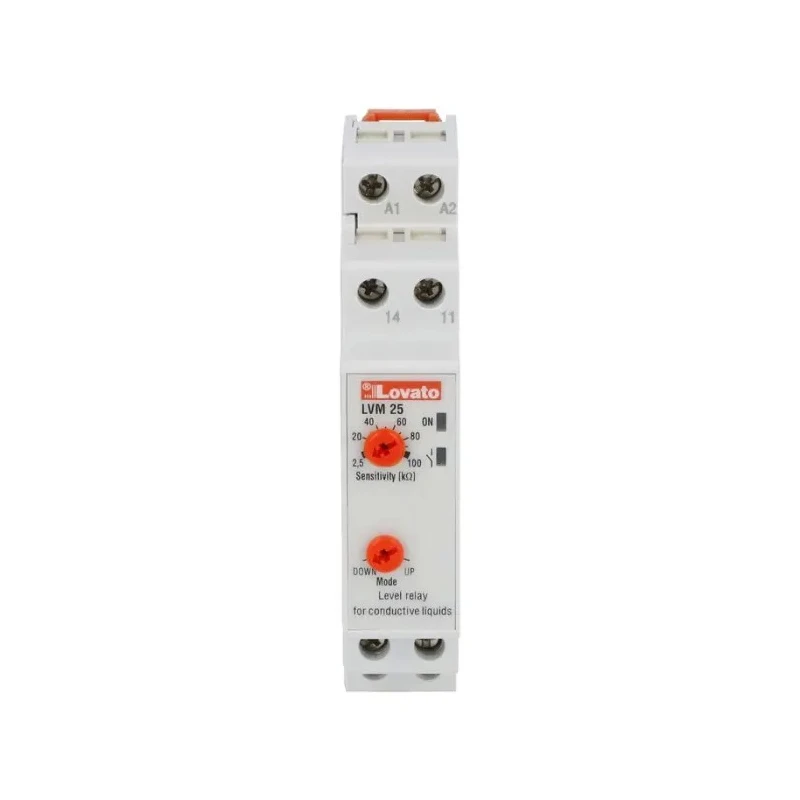 Lovato Electric Monitoring Relay SPDT-CO DIN Rail 24V AC 240V AC LVM25240