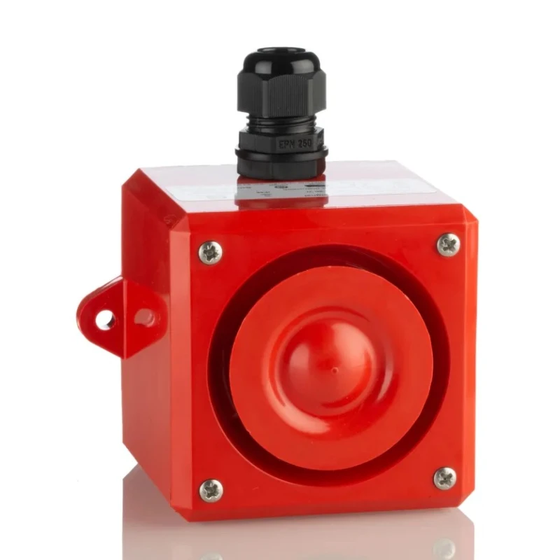 Clifford & Snell YA30 Series Electronic Sounder Wall Mount, IP66, 230V AC, 100dB, 32 Tones 204296
