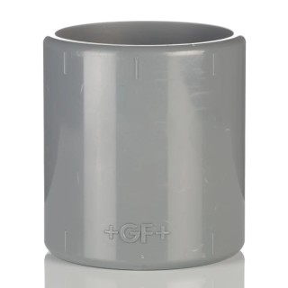 Georg Fischer Plastic Pipe Fitting Straight Solvent Weld Female Adapter 50 mm 729913110