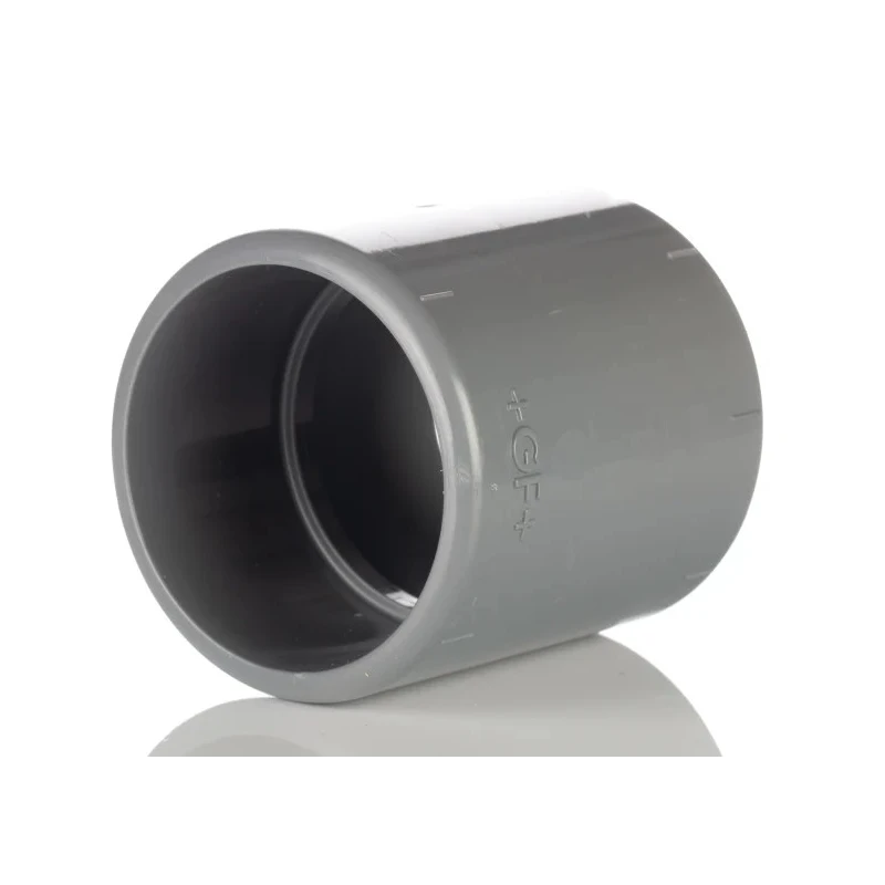 Georg Fischer Plastic Pipe Fitting Straight Solvent Weld Female Adapter 50 mm 729913110
