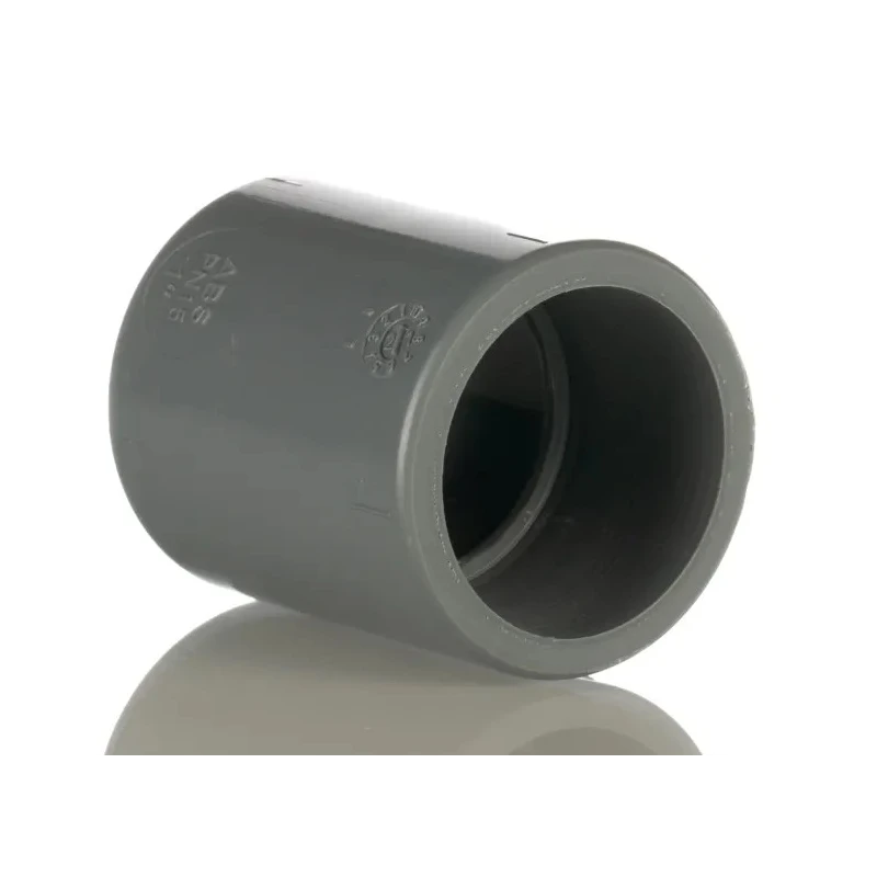 Georg Fischer Plastic Pipe Fitting Straight Solvent Weld Adapter Socket ABS 32 x 25.4 mm 729913108