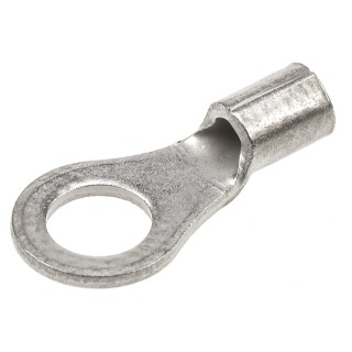 TE Connectivity STRATO-THERM Uninsulated Ring Terminal M4 Stud Size 22 AWG to 16 AWG 14.58mm Length 0.79mm Thickness 322798