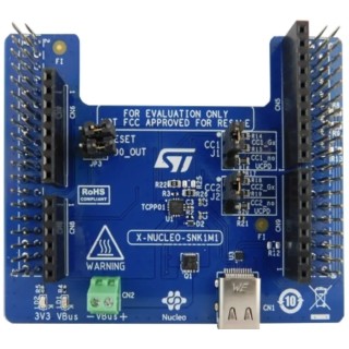 STMicroelectronics USB Type C Power Delivery Sink Expansion Board with TCPP01-M12 for STM32 Nucleo USB Power X-NUCLEO-SNK1M1