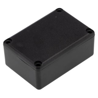 CAMDENBOSS Black ABS Potting Box with Lid, 46 mm Length x 32 mm Width x 20 mm Height, Wall Thickness 1.8 mm RX2007/S-FIVE