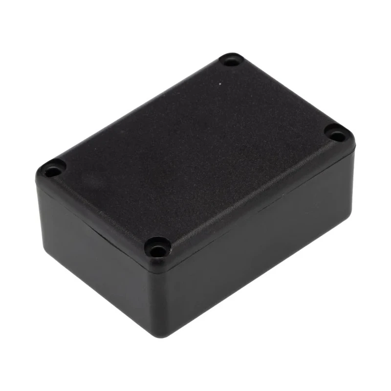 CAMDENBOSS Black ABS Potting Box with Lid, 46 mm Length x 32 mm Width x 20 mm Height, Wall Thickness 1.8 mm RX2007/S-FIVE