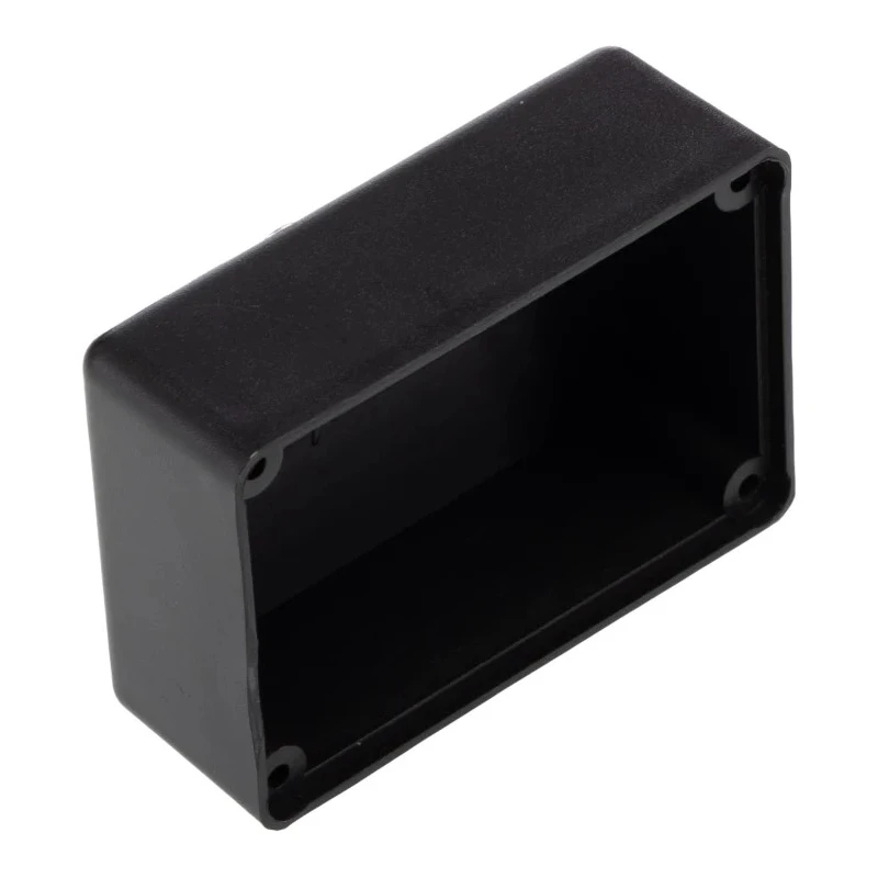 CAMDENBOSS Black ABS Potting Box with Lid, 46 mm Length x 32 mm Width x 20 mm Height, Wall Thickness 1.8 mm RX2007/S-FIVE