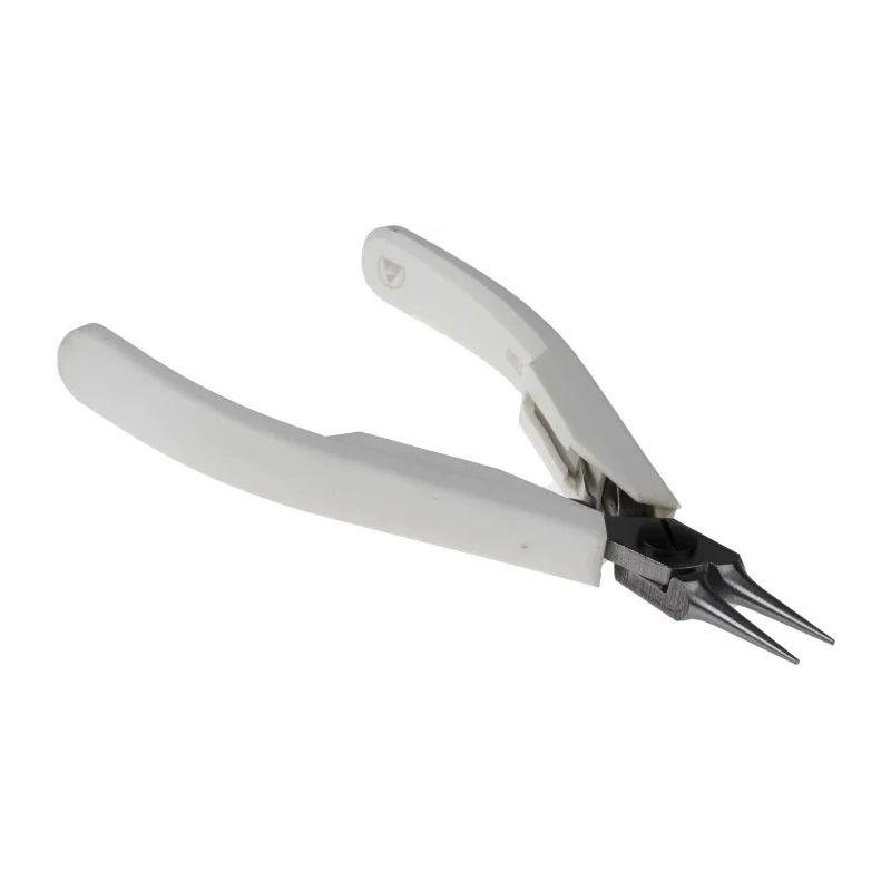 Lindstrom Round Nose Plier Mono-Material Ergonomic Synthetic Handle Steel Polished Jaw 20mm 120mm Overall 7590