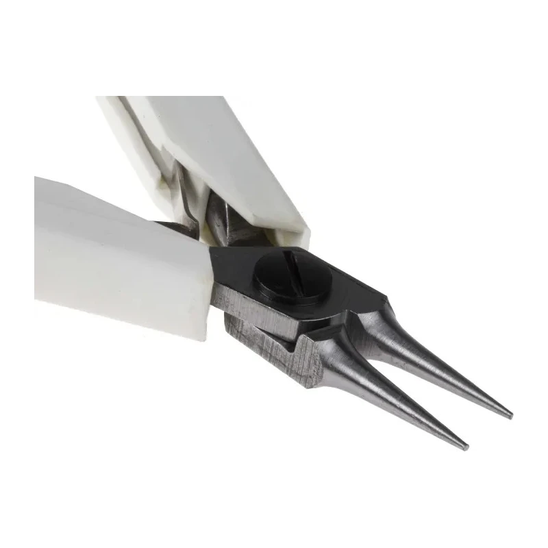 Lindstrom Round Nose Plier Mono-Material Ergonomic Synthetic Handle Steel Polished Jaw 20mm 120mm Overall 7590