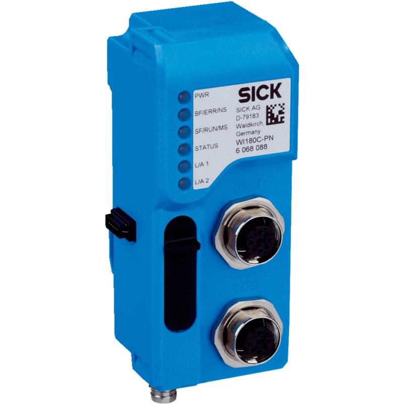 SICK WI180C Series Profinet Coupler for Use with KTL180 and AOD1, RoHS Compliant WI180C-PN