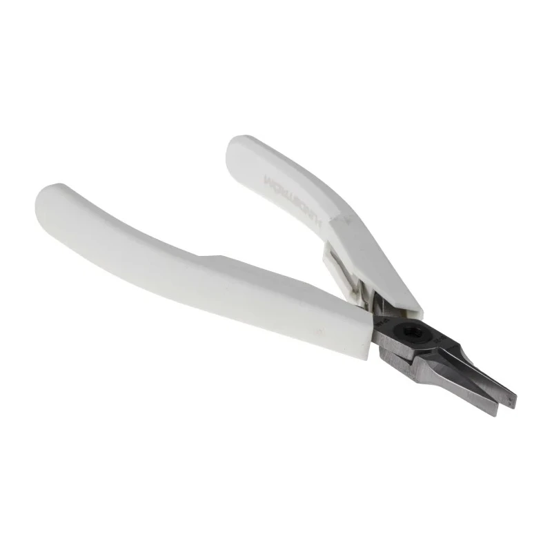 Lindstrom Flat Nose Plier Steel Ergonomic Handle Jaw Width 16mm Jaw Length 20mm Tip Size 1.6 mm 120mm Overall Length 7490