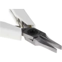 Lindstrom Flat Nose Plier Steel Ergonomic Handle Jaw Width 16mm Jaw Length 20mm Tip Size 1.6 mm 120mm Overall Length 7490