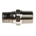 Legris Pneumatic Fitting 3800 Series Male 1/4 in R Threaded-to-Tube Push In 6 mm Stainless Steel 110°C 20 bar 3805 06 13